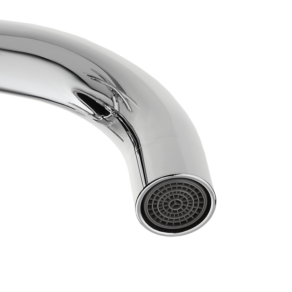 RAIN Смеситель для ванны Кристал, короткий излив, душ. набор, кран-буксы 1/2, латунь, хром, арт.№ 561-020