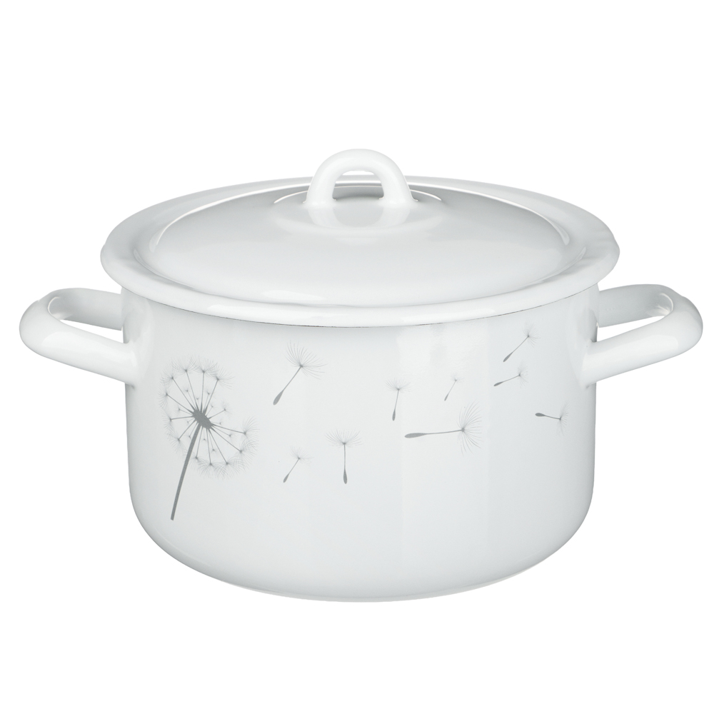 Одуванчик Кастрюля эмалированная 2,9л, арт.№ 894-580