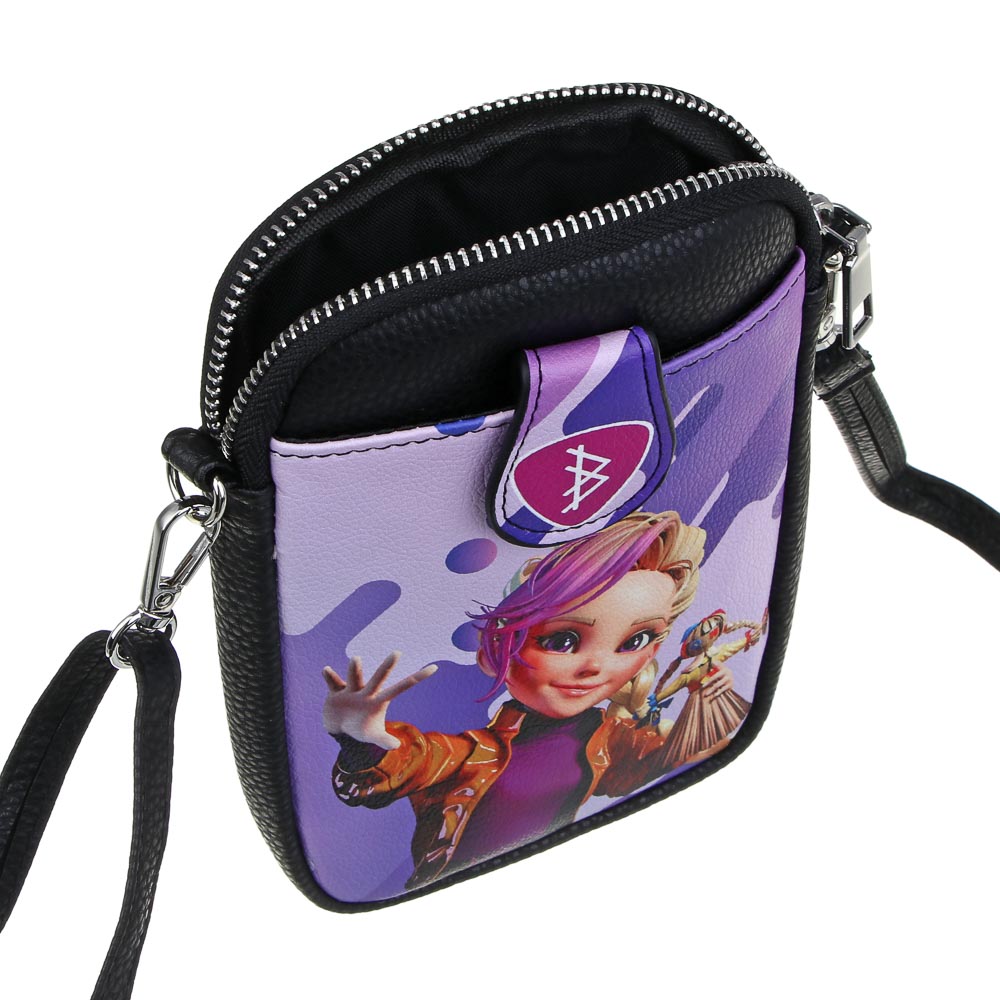 BY Русские Супергерои Сумка подростковая на длинном ремне, ПУ, 18х12х2,5 см, 4 дизайна, РСГ25-04, арт.№ 337-200