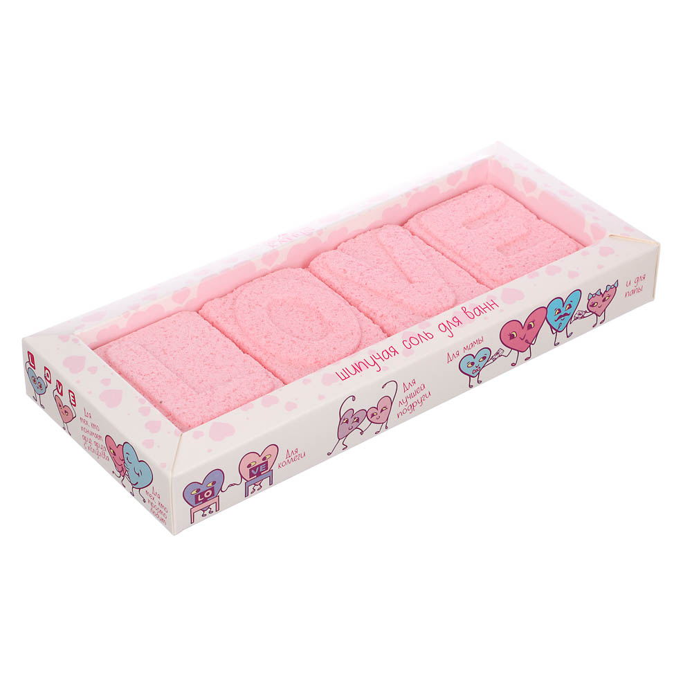 Набор шипучей соли LOVE, 280г, арт.№ 953-069