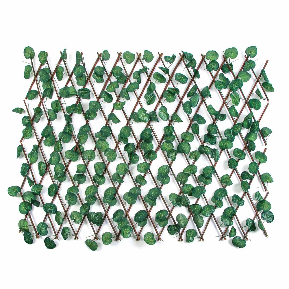 INBLOOM Изгородь с листьями 1х2м, дерево, пластик, арт.№ 172-107