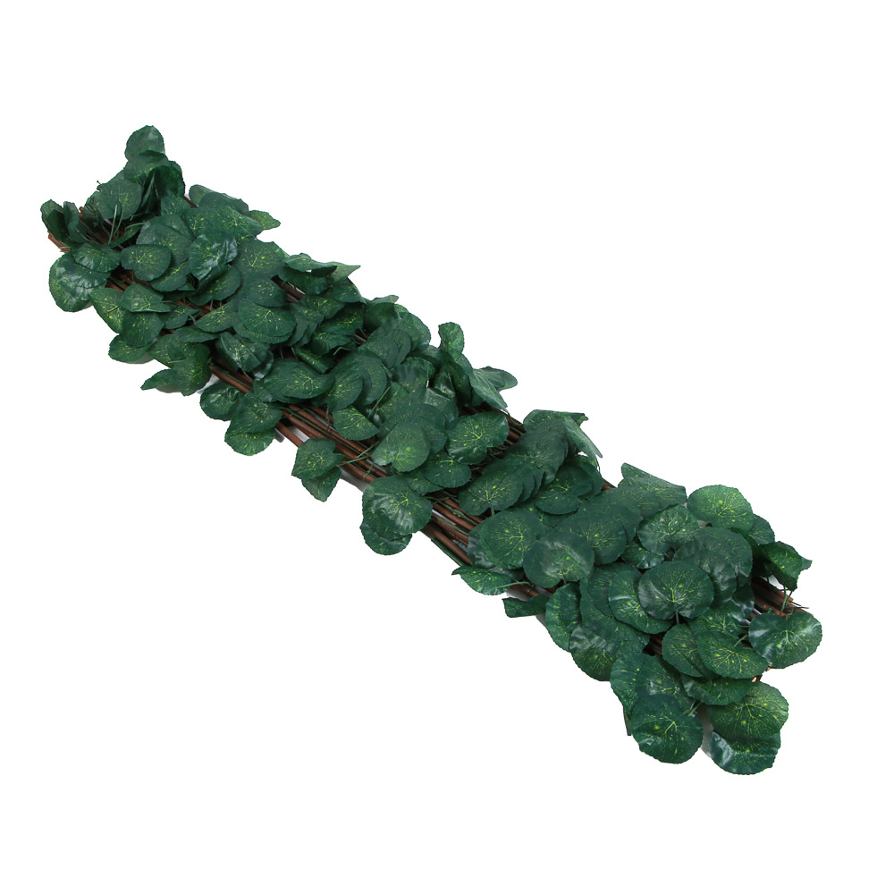 INBLOOM Изгородь с листьями 1х2м, дерево, пластик, арт.№ 172-107