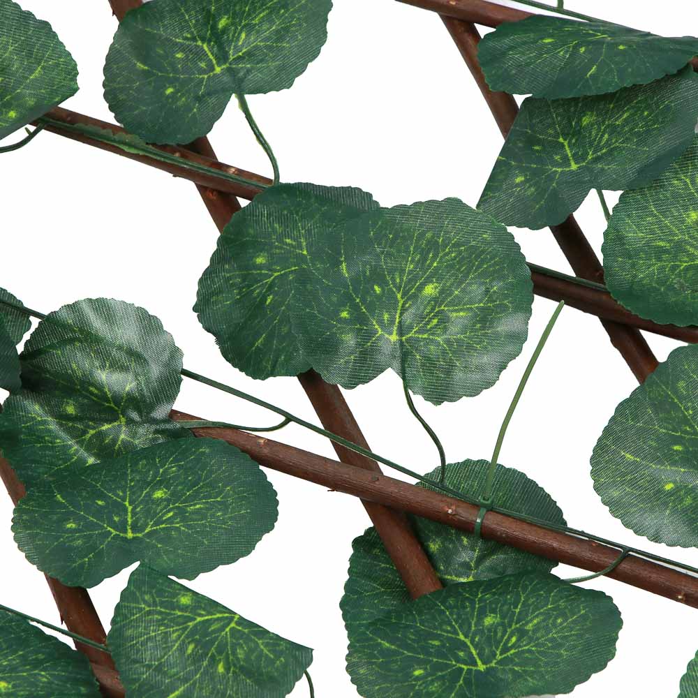 INBLOOM Изгородь с листьями 1х2м, дерево, пластик, арт.№ 172-107