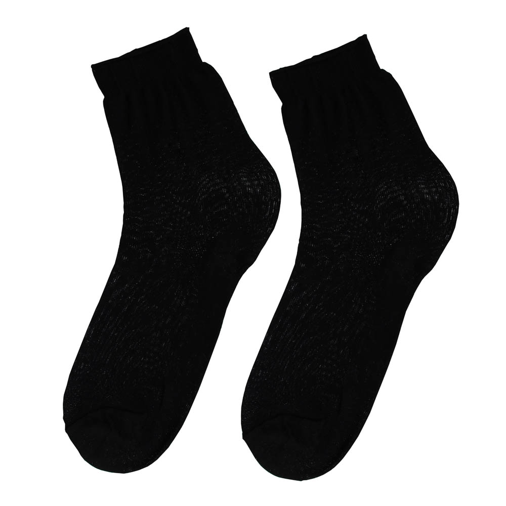 Носки мужские, GALANTE, 50% хлопок, 49% ПЭ, 1% эластан, р.29, черный,, арт.№ 019-541