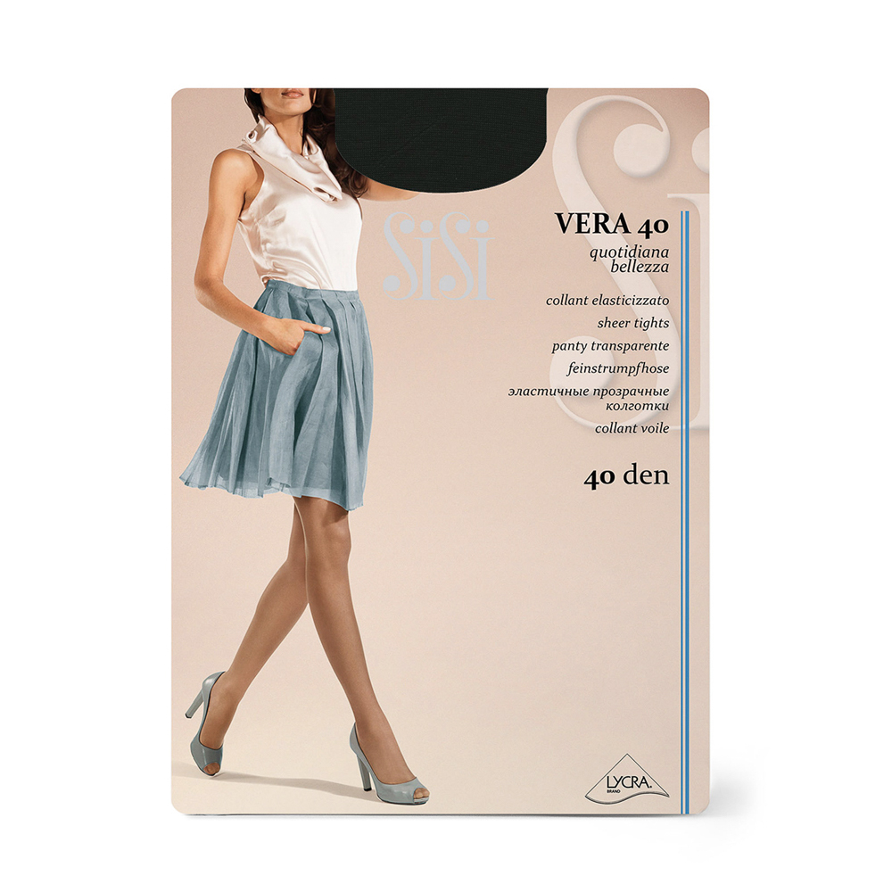 Колготки женские Sisi 40 DEN, размер 5 Maxi, цвет Nero, арт.№ 048-145