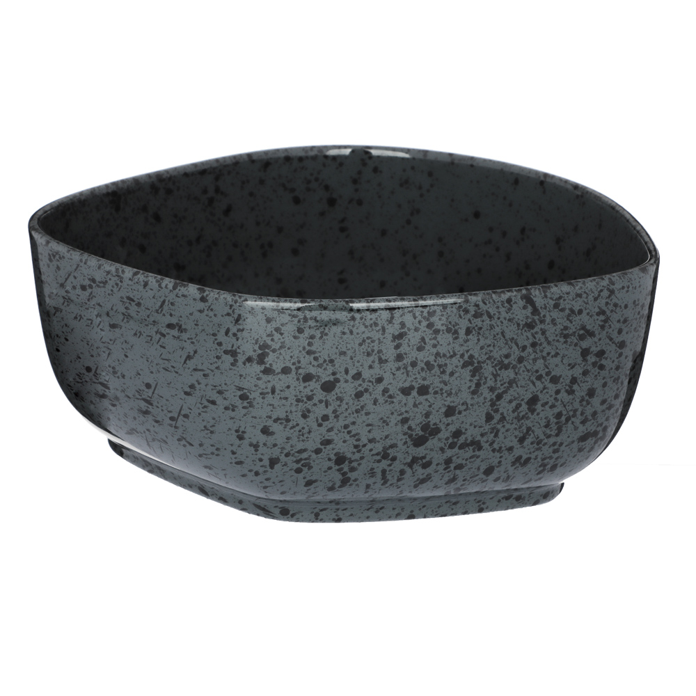 MILLIMI Оникс Салатник, 21х20,5x8см, фарфор, арт.№ 816-065