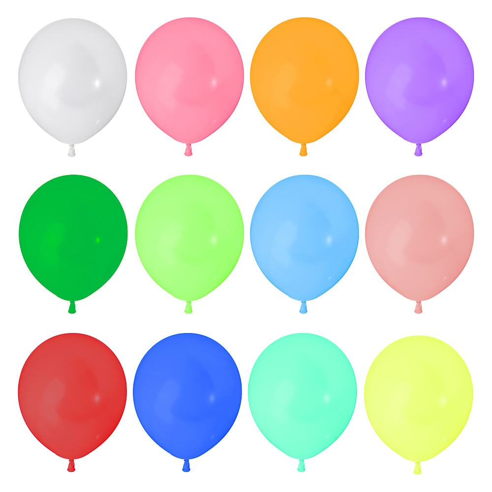 Набор воздушных шаров тм Fntastic, 50 шт, 12", цветные в пакете, арт.№ 513-091