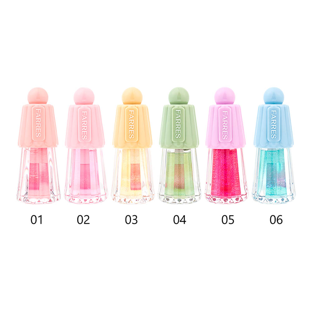 Бальзам - блеск для губ MIX проявляющийся  3,5 мл, арт.№ 330-656