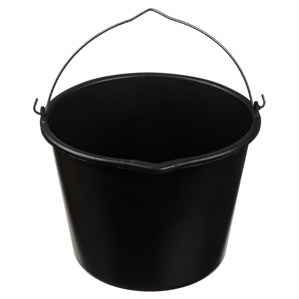 Контейнер, ведро строительное круглое 12 литров, полипропилен (премиум), арт.№ 646-333