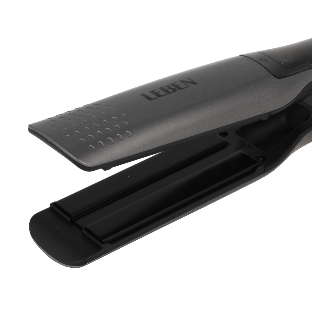 LEBEN Утюжок-выпрямитель паровой, 65Вт, нагрев 100-230℃, керамическое покрытие, 220в, арт.№ 211-104
