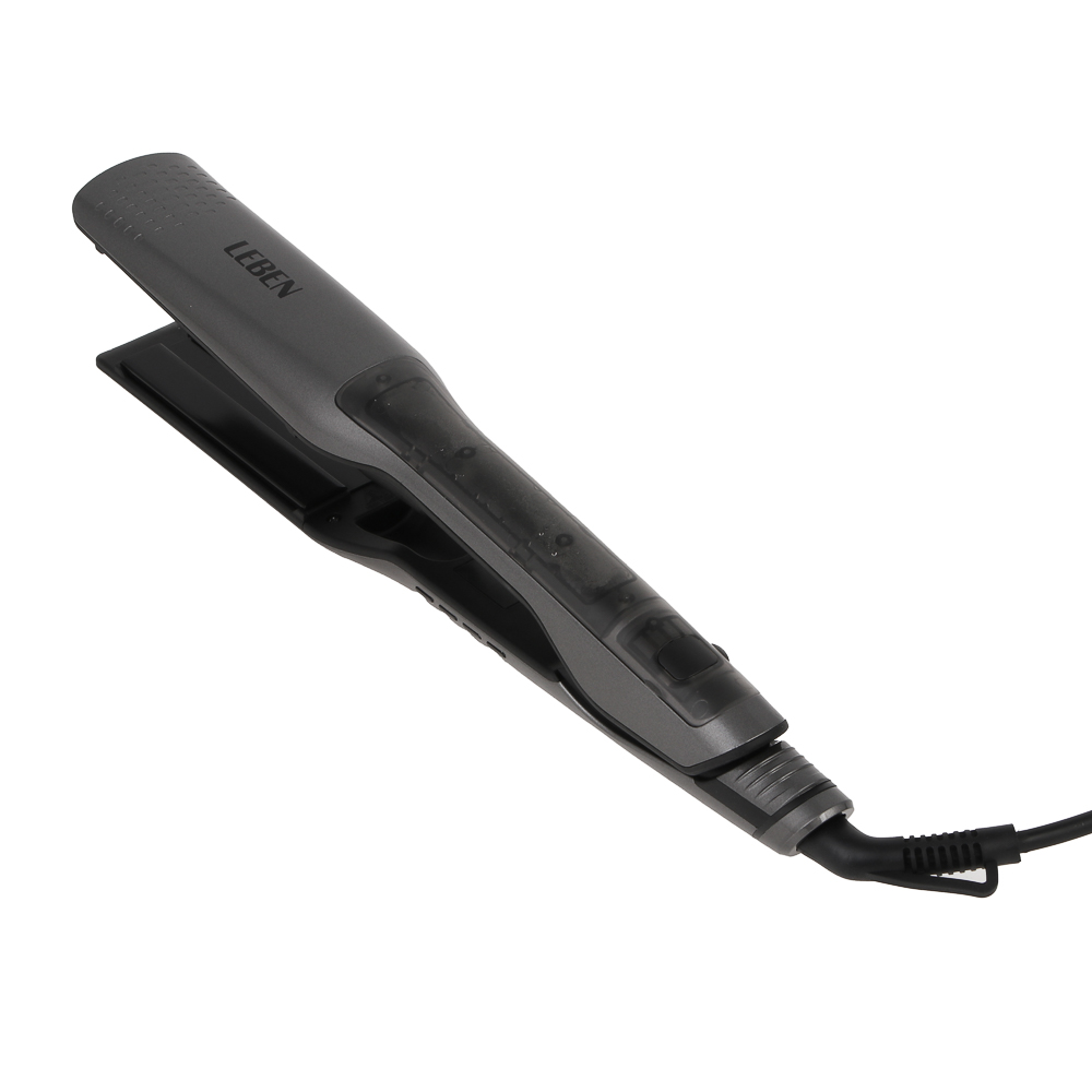 LEBEN Утюжок-выпрямитель паровой, 65Вт, нагрев 100-230℃, керамическое покрытие, 220в, арт.№ 211-104