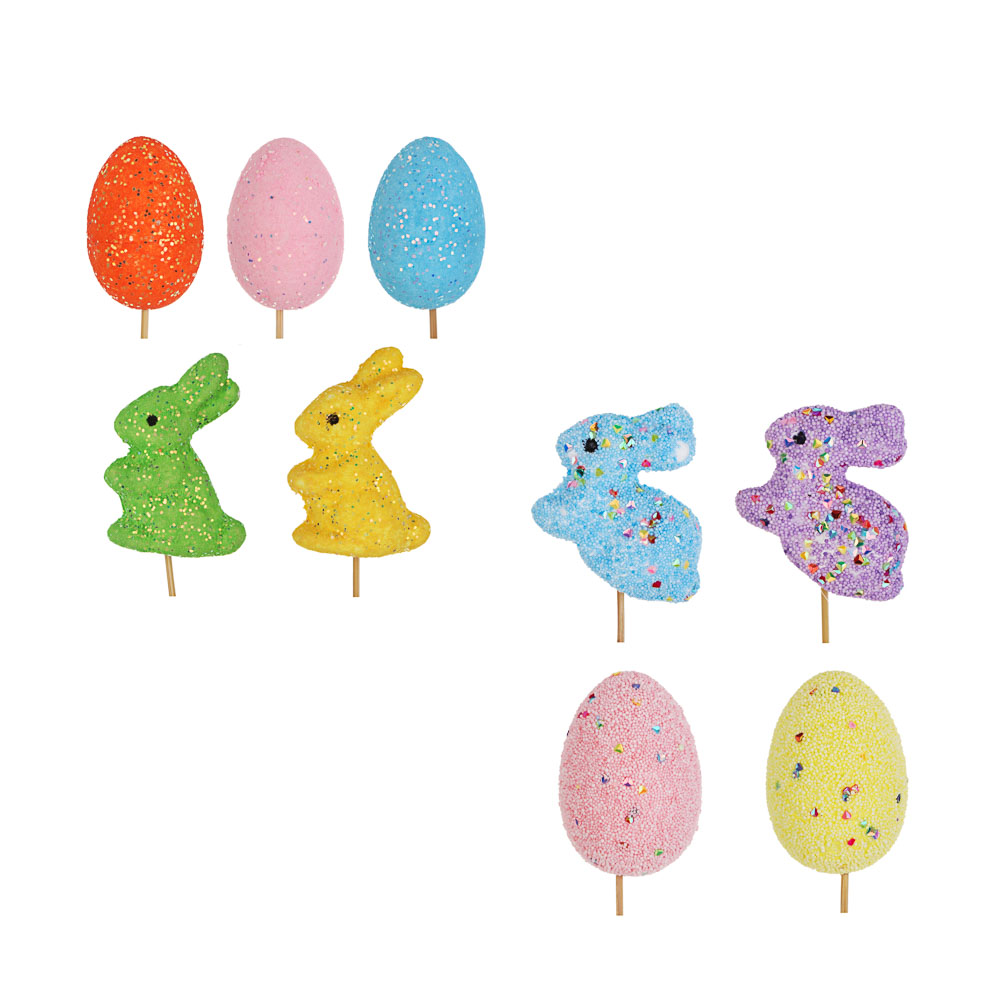 Набор топперов пасхальных тм LADECOR 4 шт, арт.№ 535-233