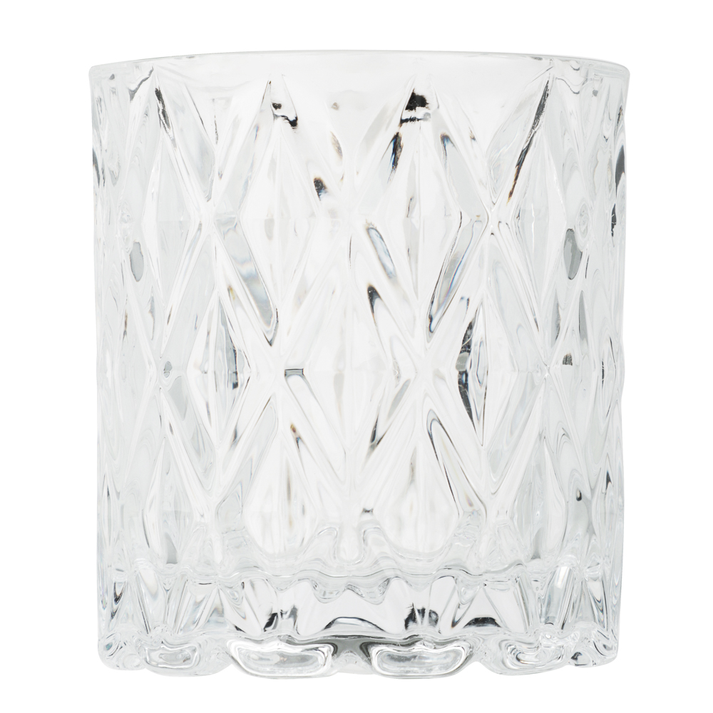 Набор вращающихся стаканов тм MILLIMI, 310 мл, стекло, ромб, 6 шт, арт.№ 878-642