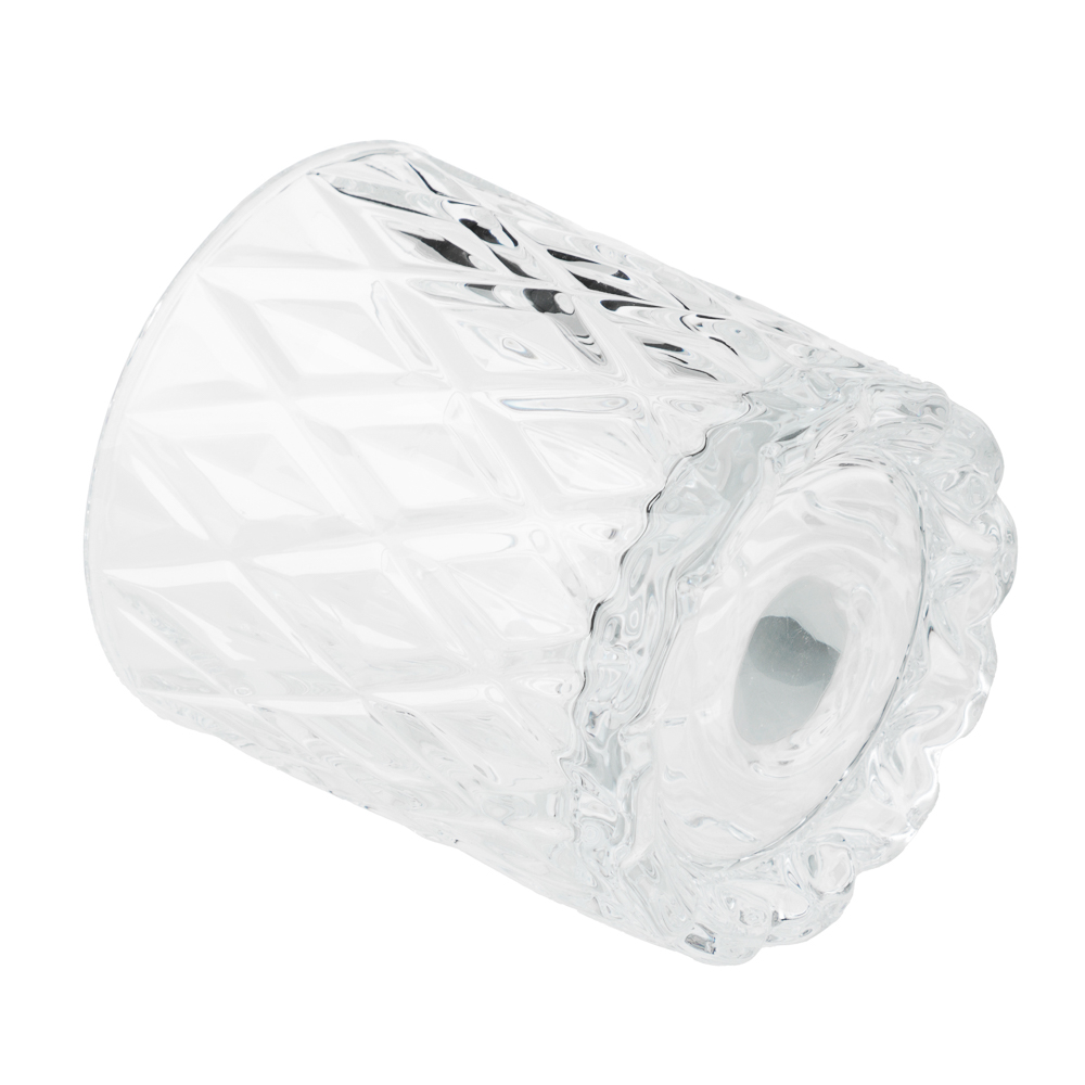 Набор вращающихся стаканов тм MILLIMI, 310 мл, стекло, ромб, 6 шт, арт.№ 878-642