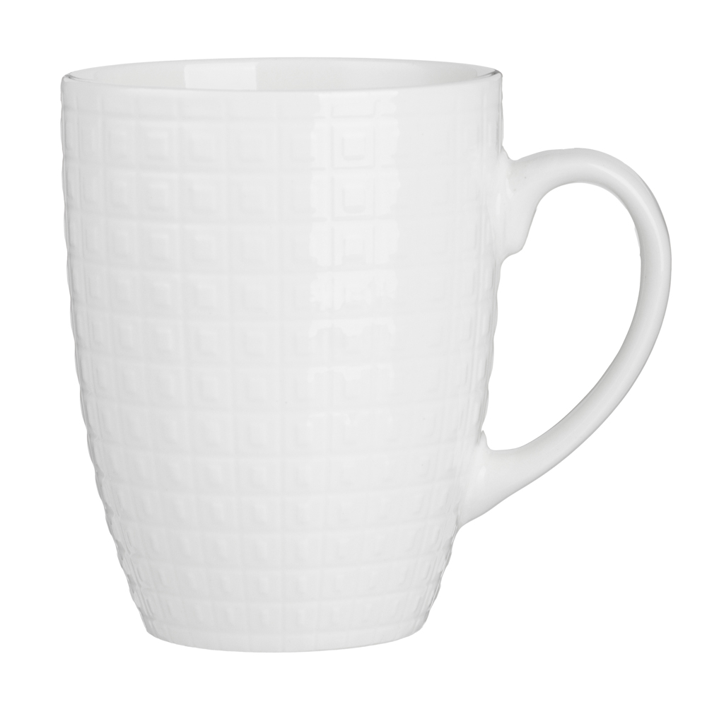 Кружка 350мл, фарфор, "Классик", белая, арт.№ 806-158