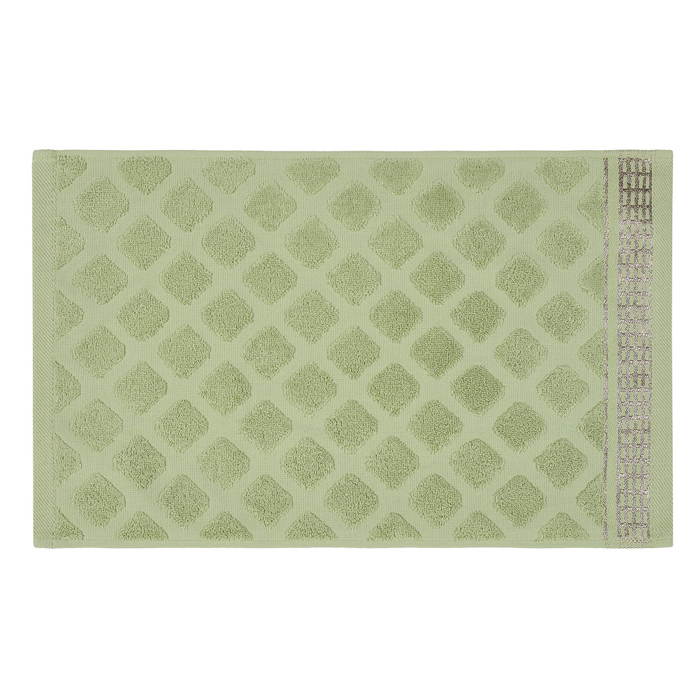 PROVANCE Эвкалипт Полотенце махровое, 100% хлопок, 30х50см, 420гр/м, зеленый, арт.№ 484-149