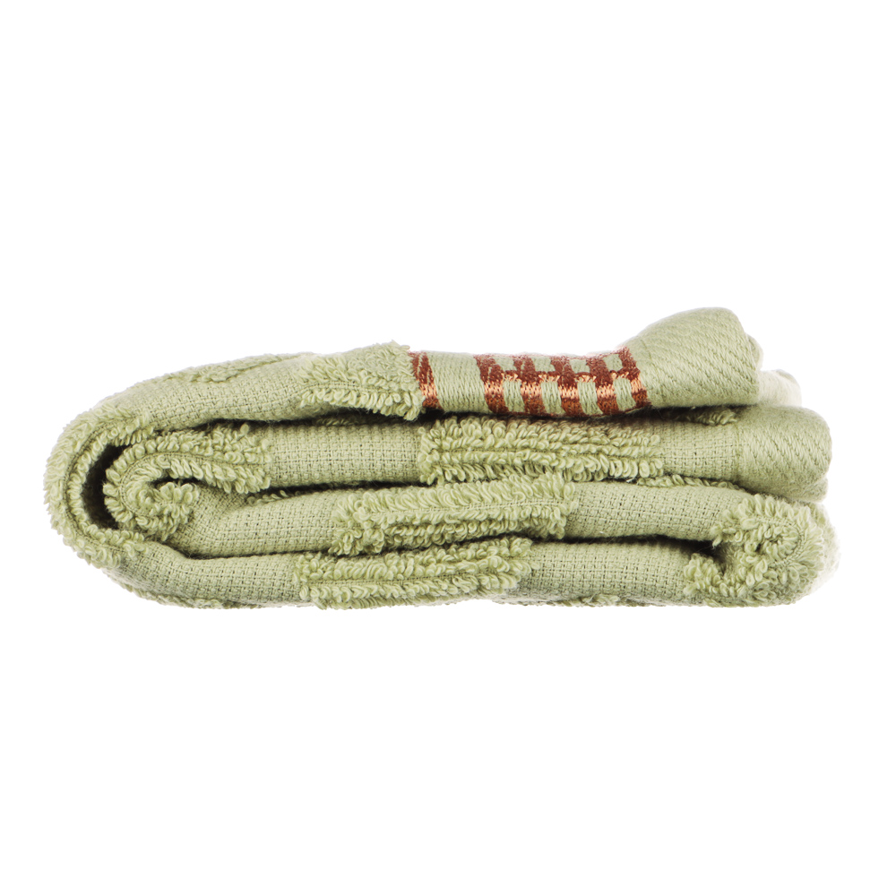 PROVANCE Эвкалипт Полотенце махровое, 100% хлопок, 30х50см, 420гр/м, зеленый, арт.№ 484-149