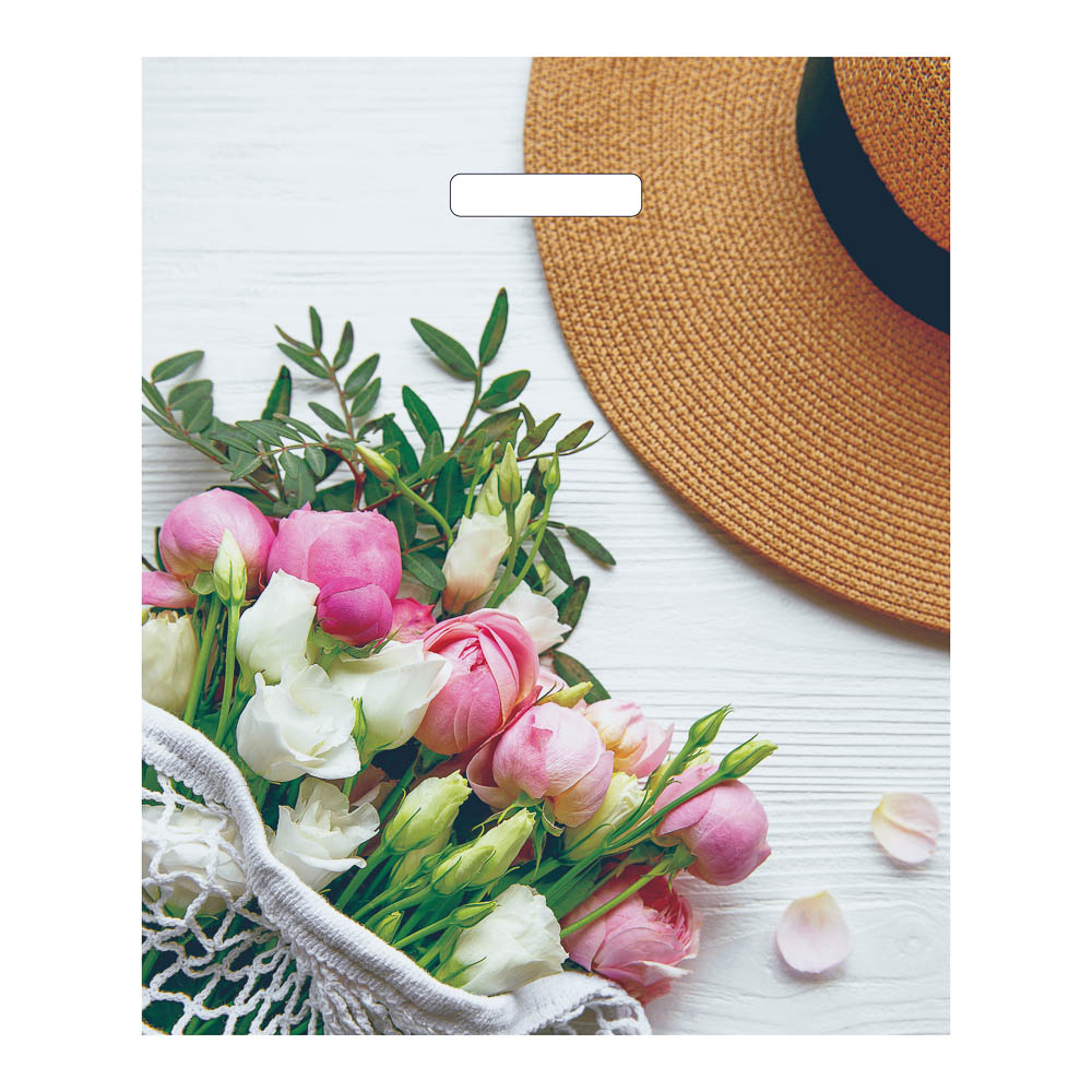 Пакет "Шарм" ПЭ с вырубной ручкой 38x45см, арт.№ 568-278