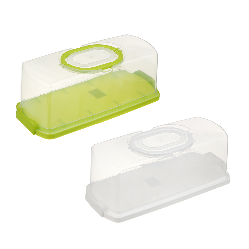 Хлебница с ручкой, тм Vetta 36*16*13 см, полипропилен 2 цвета, арт.№ 861-580