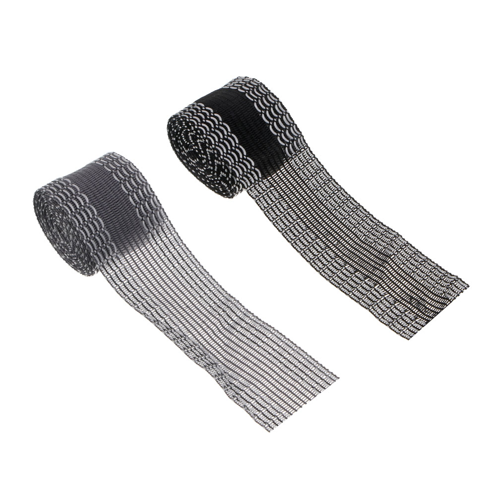 Лента для подгибания швов, полиэстер, 2,5 см*1 м, 2 цвета, арт.№ 308-407