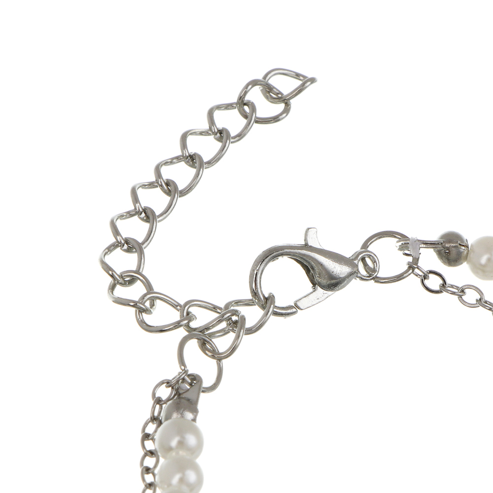 Браслет 15 см, сплав, 3 дизайна, БЖ25-30, арт.№ 023-041