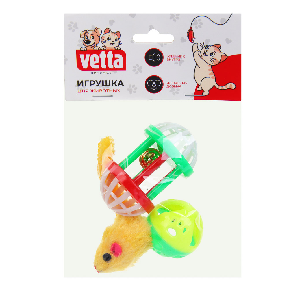 VETTA Игрушка для домашних животных, 3 шт, полипропилен, ПЭ,, арт.№ 273-196