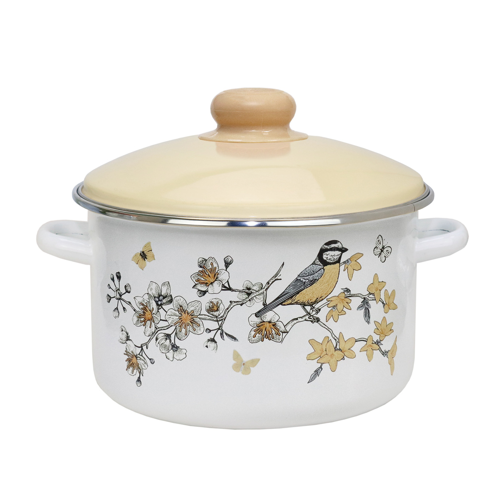 Люми Кастрюля эмалированная 3 л — купить в МПР Люми Кастрюля эмалированная 3 л, арт.№ 894-577