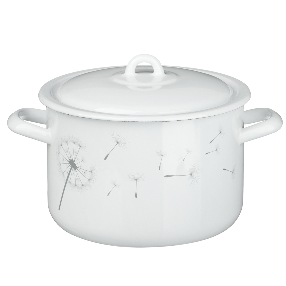 Одуванчик Кастрюля эмалированная 4,3л, арт.№ 894-581