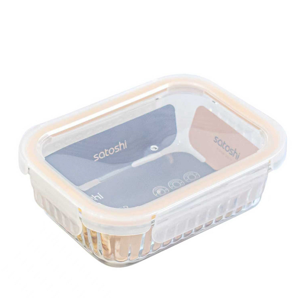 Контейнер жаропрочный тм SATOSHI, стекло, 640мл, арт.№ 825-052