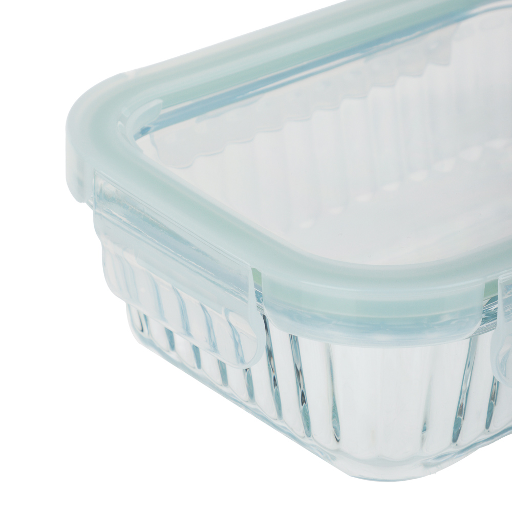 Контейнер жаропрочный тм SATOSHI, стекло, 640мл, 2 цвета, арт.№ 825-052