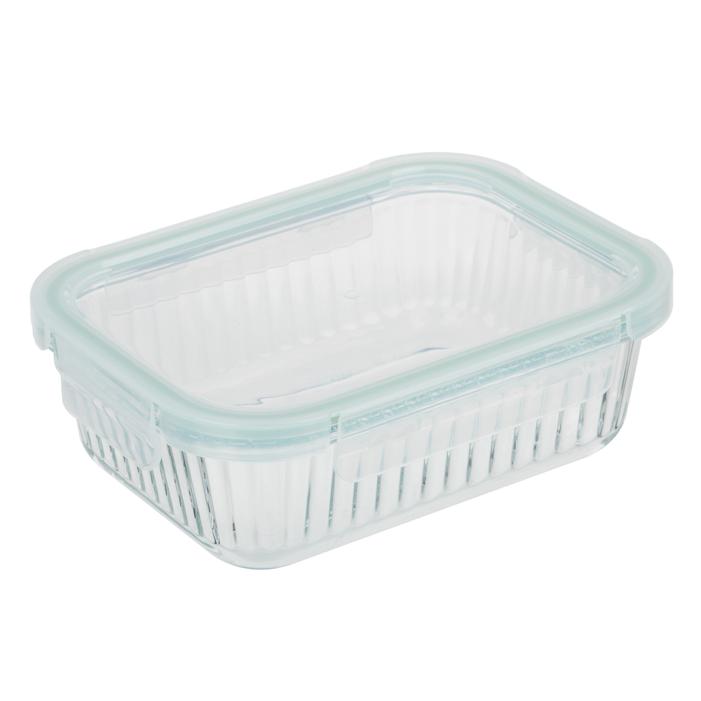 Контейнер жаропрочный тм SATOSHI, стекло, 1040мл, 2 цвета, арт.№ 825-053