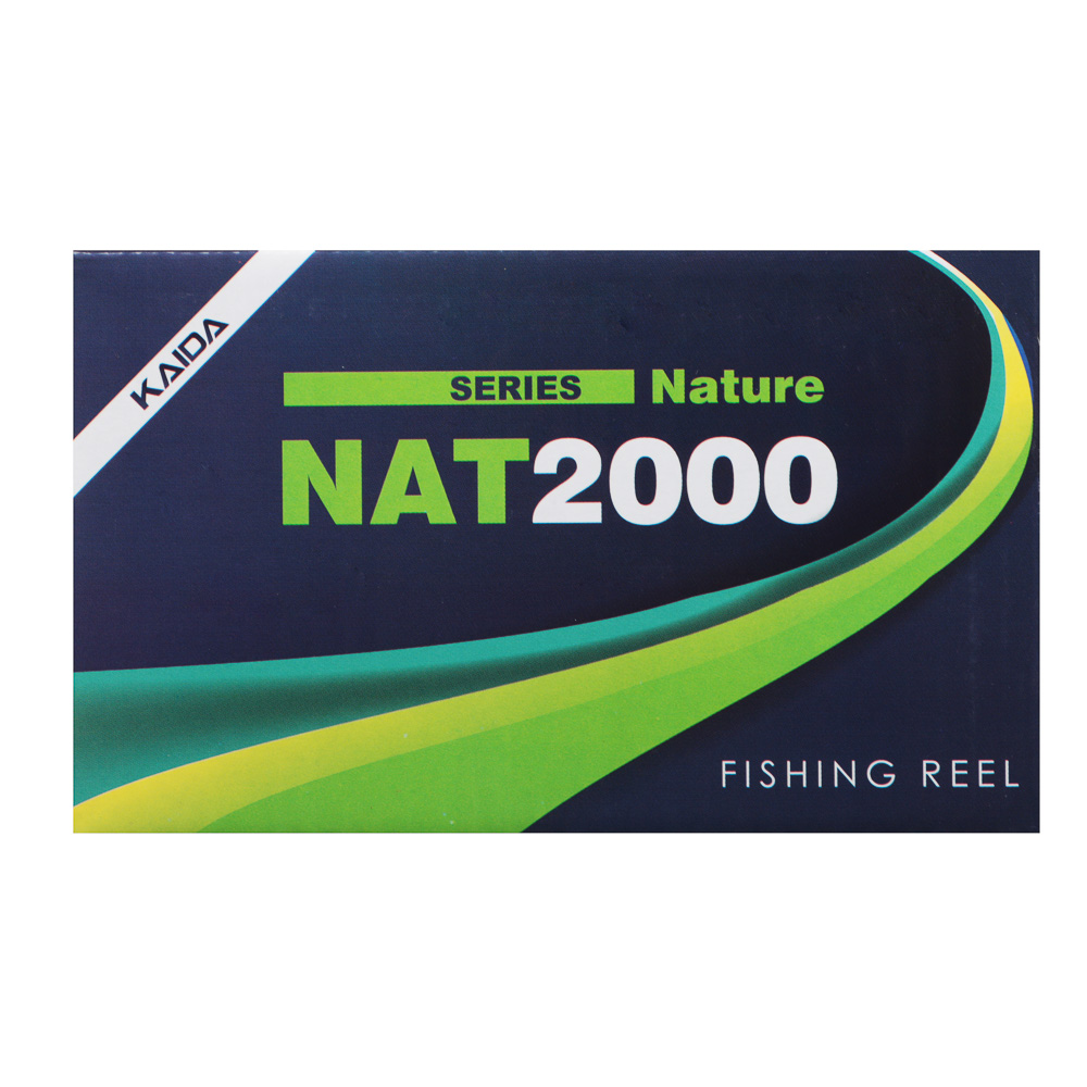 KAIDA Катушка безынерционная с передним фрикционом NATURE 2000, 5+1п.п., арт.№ 142-072