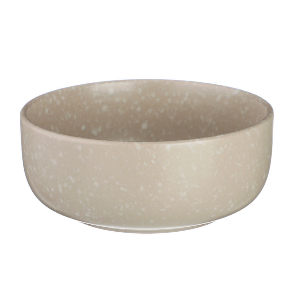 MILLIMI Салатник 620мл, 14.5х6см, керамика, бежевый, арт.№ 824-182