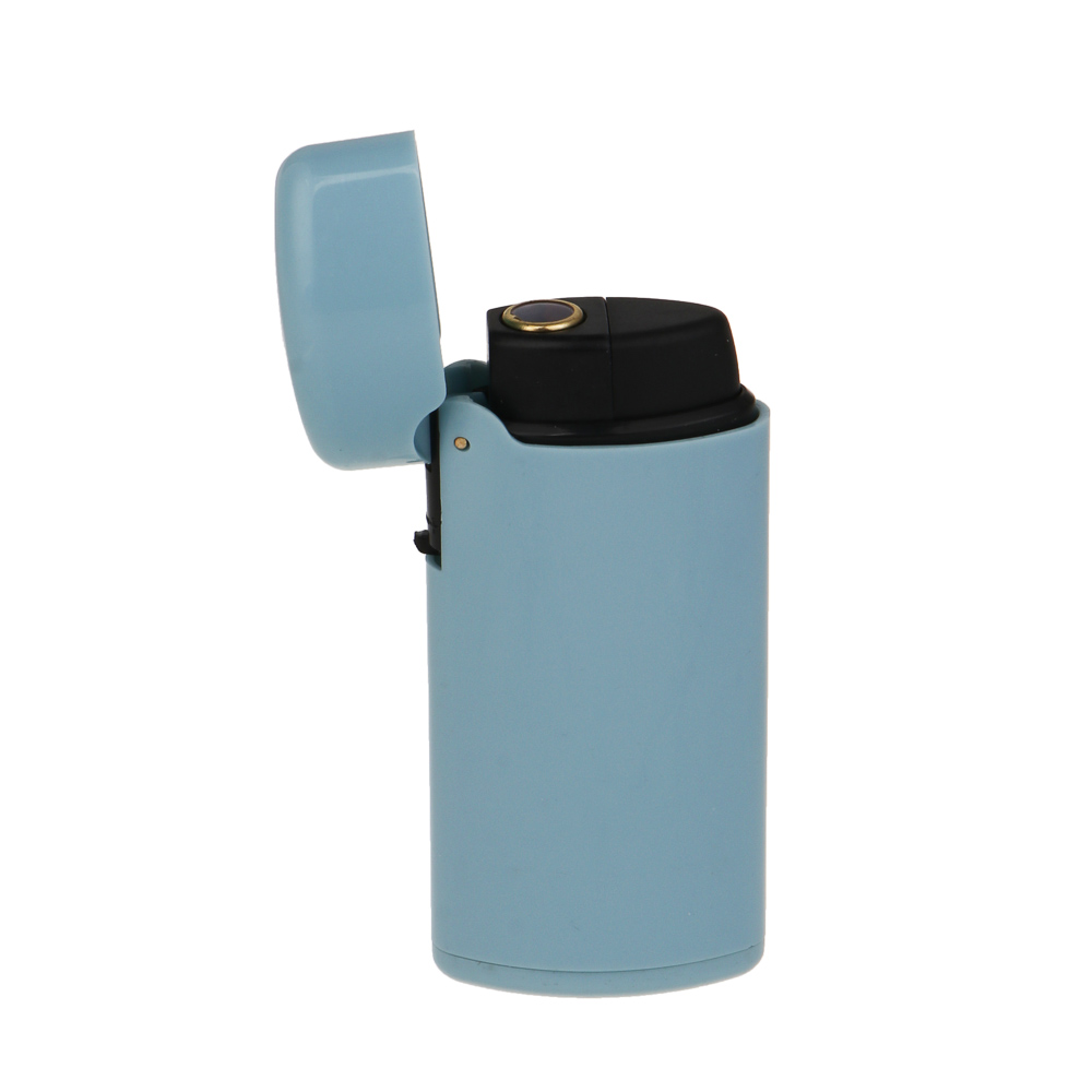 Зажигалка турбо, заправляемая, 7,18х3,26х1,8 см, 4 цвета, арт.№ 101-058