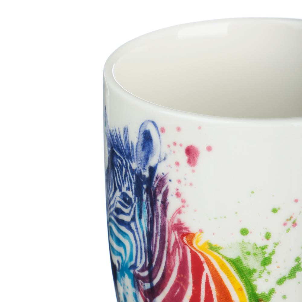 MILLIMI Кружка Сафари, 350мл, фарфор, 4 дизайна, арт.№ 806-314