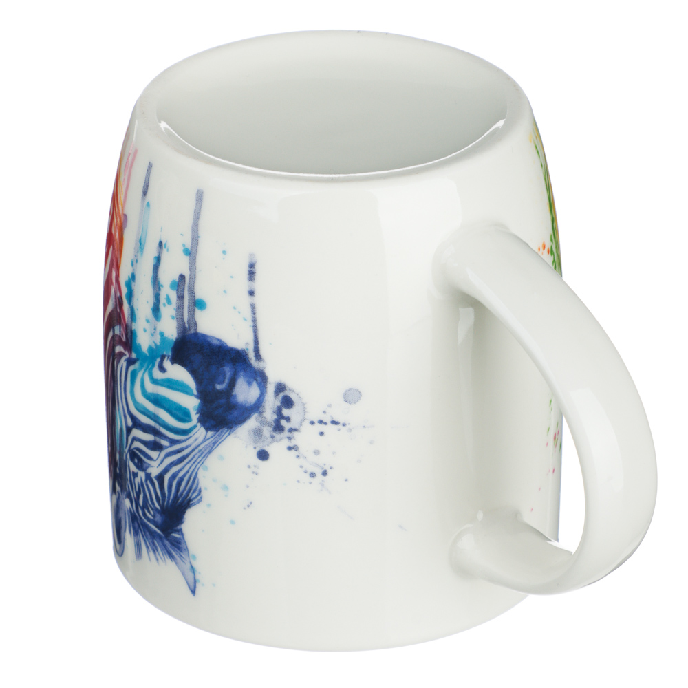 MILLIMI Кружка Сафари, 350мл, фарфор, 4 дизайна, арт.№ 806-314