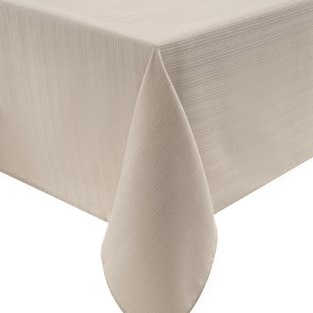 PROVANCE Basic Эвкалипт Скатерть текстильная жаккард, 140х180см, бежевый, арт.№ 435-179