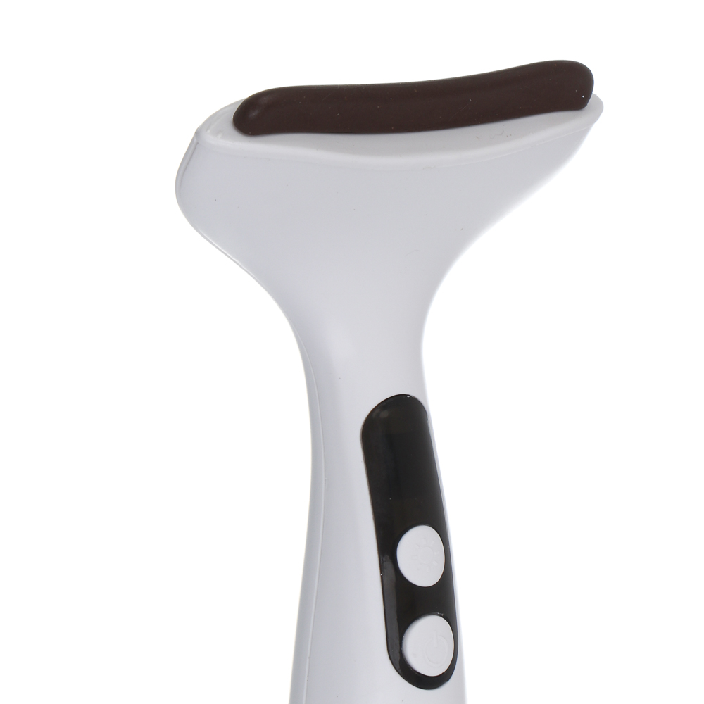 LEBEN Массажер для лица Гуаша, 2 режима, 1500мАч, белый, арт.№ 192-088