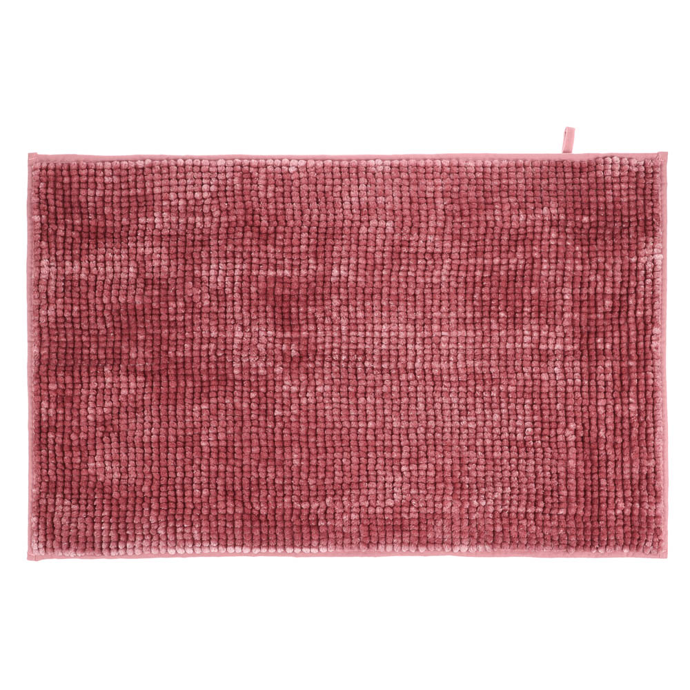 Коврик для ванной комнаты тм VETTA Бургунди, синель 1000г/см, 50х80см, 2 цвета, арт.№ 462-856