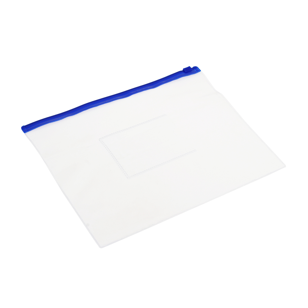 Набор папок на молнии ClipStudio прозрачные, 3шт, A4, A5, Travel size, ПВХ, арт.№ 532-078