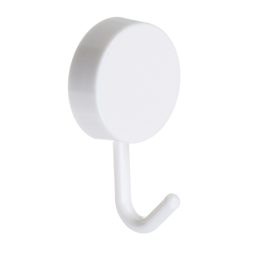 Крючки самоклеящиеся тм VETTA, полистирол, цвет белый, 4шт, арт.№ 440-404