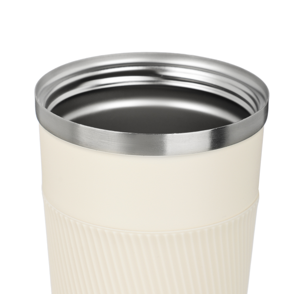 SATOSHI Кантри Термос-кружка 500мл, нерж.сталь, айвори, арт.№ 841-892