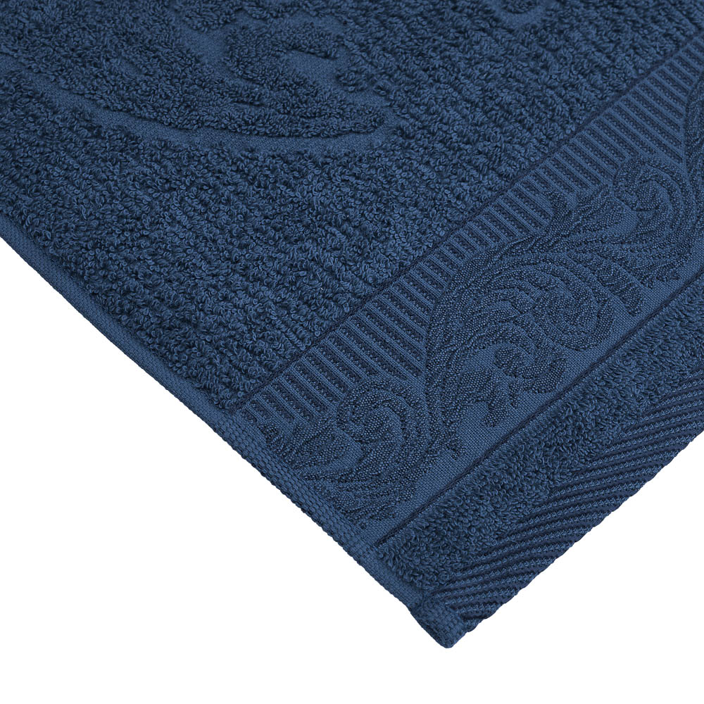 PROVANCE Нэви Полотенце махровое, 100% хлопок, 30х50см, 420гр/м, синий, арт.№ 484-152