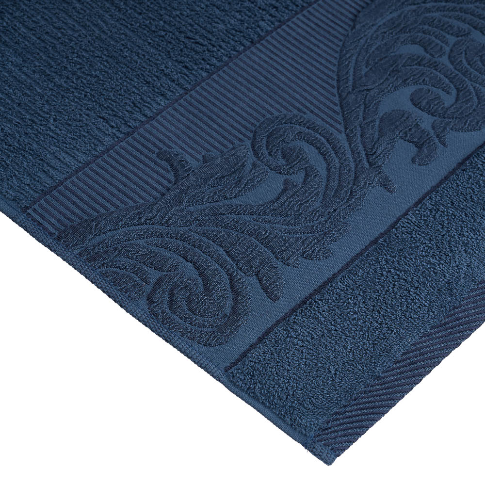 PROVANCE Нэви Полотенце махровое, 100% хлопок, 70х130см, 420гр/м, синий, арт.№ 484-154