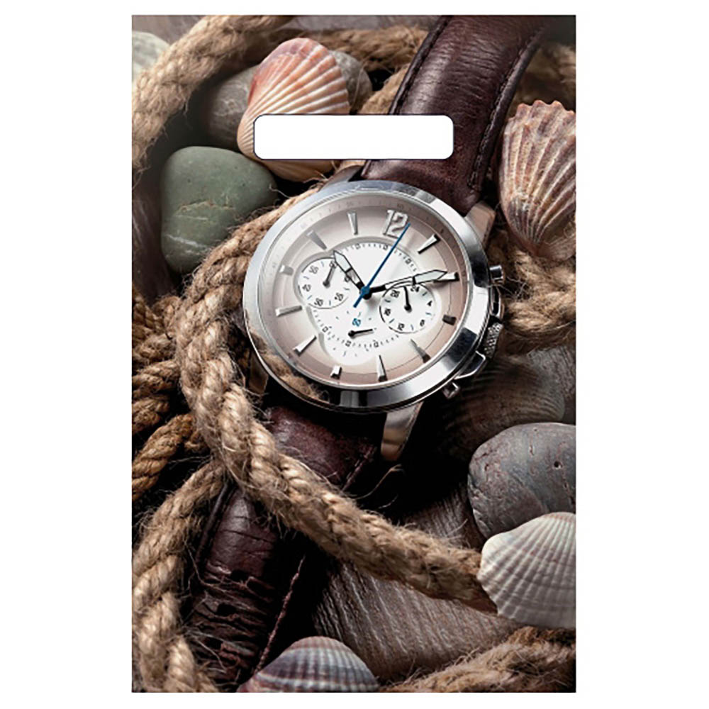 Пакет "Мужской аксессуар" с вырубной неусиленной ручкой 20х30см, арт.№ 568-280