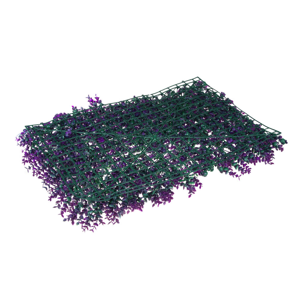 INBLOOM Изгородь искусственная Самшит фиолетовый 40×60см, PE, арт.№ 419-005