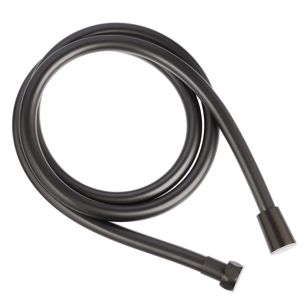 RAIN Шланг для душа, 150см, 1/2"(Имп)-1/2"(Имп), ПВХ, латунь, антитвист, графит, арт.№ 569-042