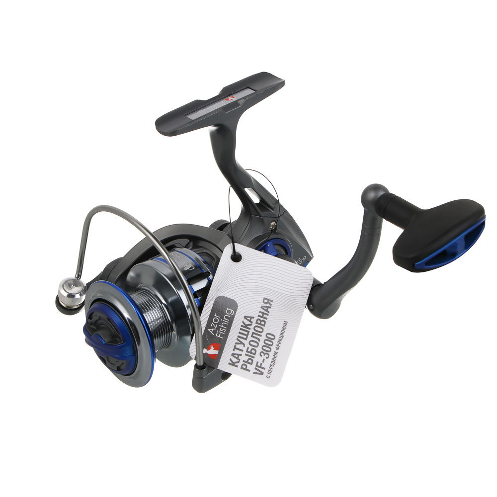 Катушка с передним фрикционом "Вега" тм AZOR FISHING, VF-3000, 3+1 п.п., арт.№ 142-063