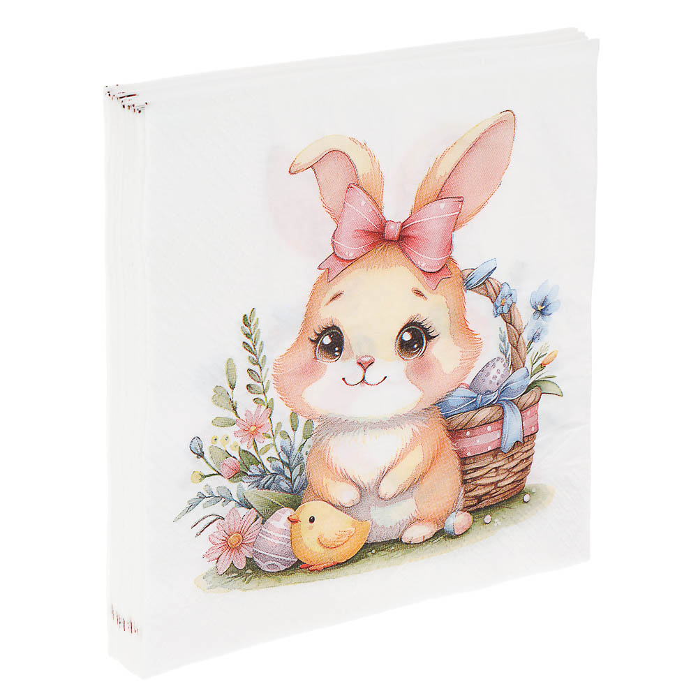 Салфетки бумажные Пасха ассорти, 2 слоя, 33х33см, арт.№ 912-037