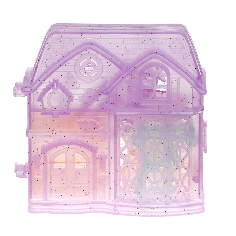 ИГРОЛЕНД Набор мебели в домике-кейсе, PP, 9х4х9,3 см, 4 диз., арт.№ 278-115